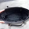 Túi Totebag TX1334 phom cánh dơi hoạ tiết chữ khoác vai H34 / m40 đ34 c28 / ĐEN