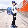 Balo chống gù siêu nhân - XANH ( E55 )