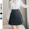 Chân váy đuôi cá xếp ly, eo thun V6236