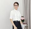 Áo sơ mi nữ thiết kế ViAnh công sở đẹp sang trọng ngắn tay - TRẮNG V6301