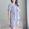 Đồ bộ đùi dễ thương cổ viền tay bèo nhỏ V6348