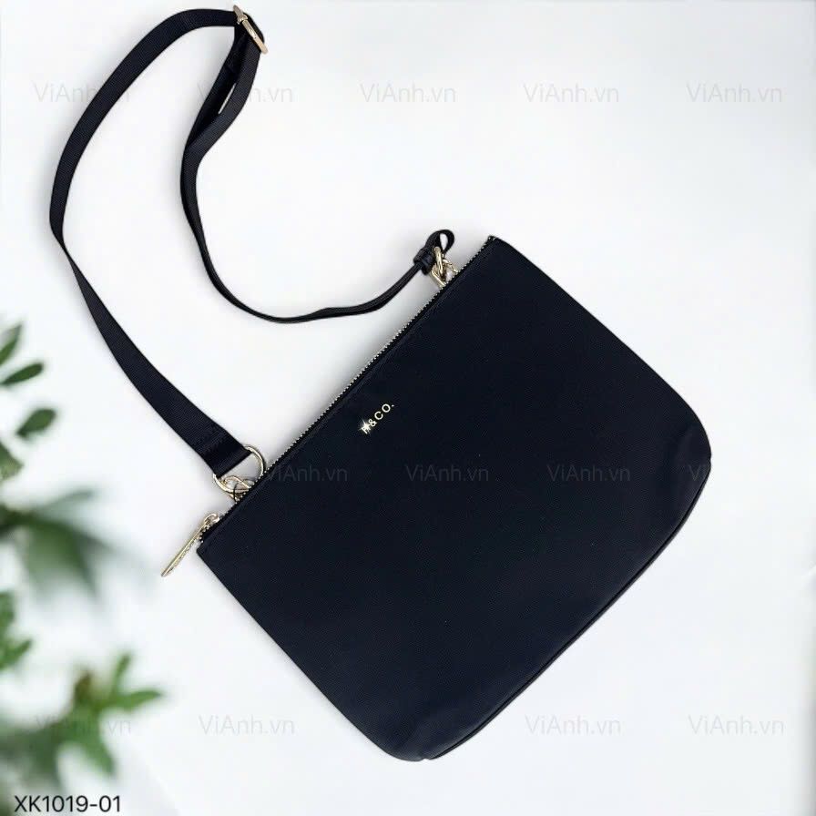 Túi xách XK1019 chữ nhật đeo chéo H19 / 27x19 / ĐEN