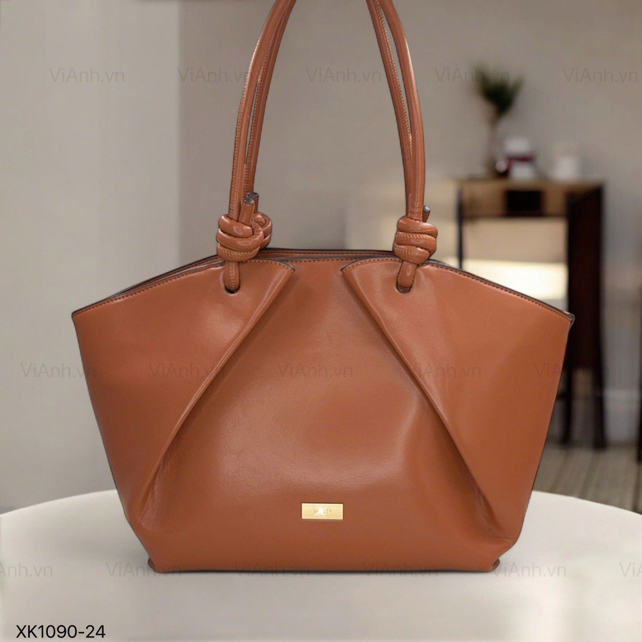 Túi Totebag XK1090 phom cánh dơi xách tay H90 / m42 đ30 c25 / NÂU
