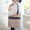 Túi vải tote bag nữ đẹp vintage dễ thương nhiều ngăn khoá kéo cao cấp Gumely ViAnh Store GU02