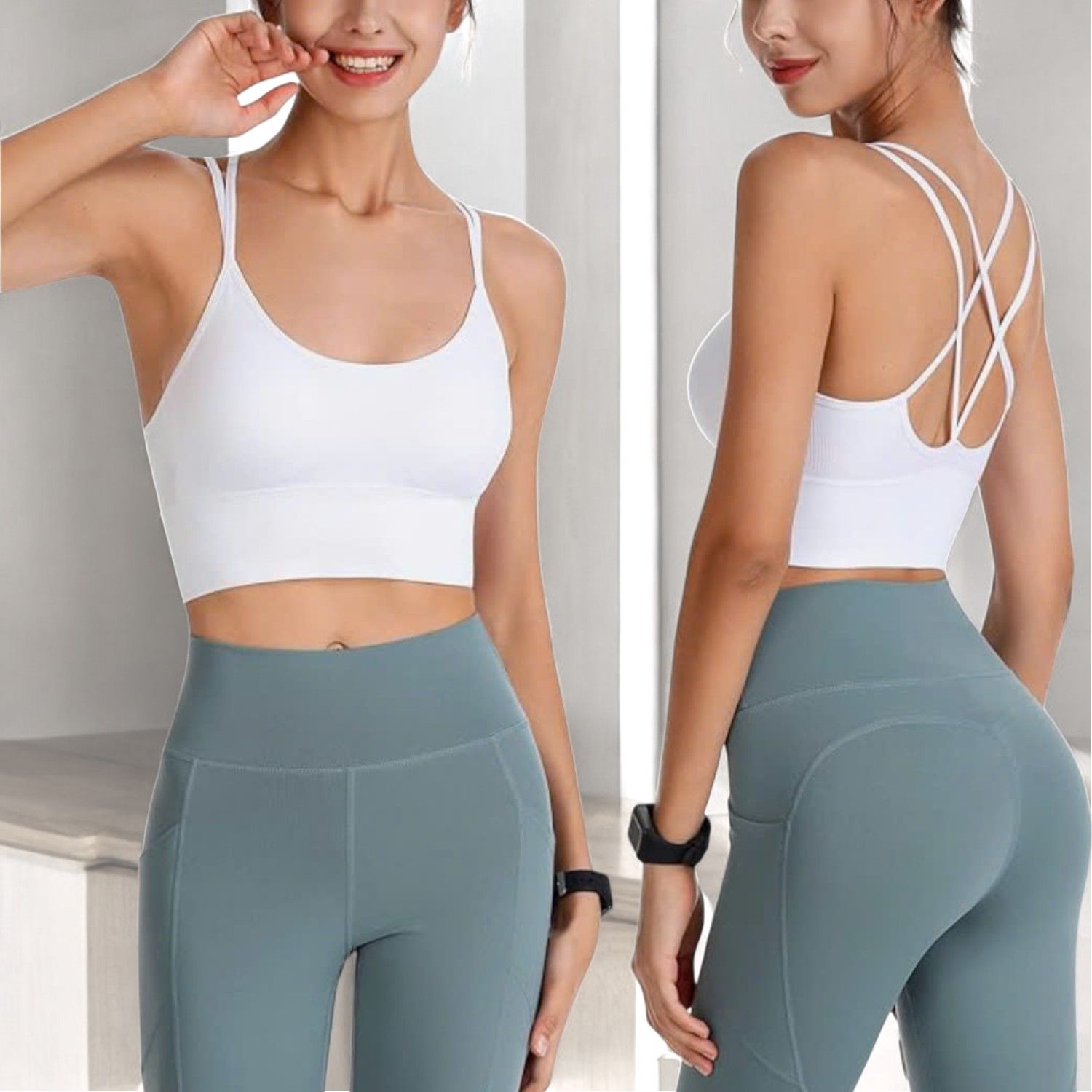 Áo C612 lót liền A4135 TRẮNG