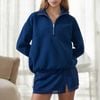 Áo nỉ Sweater  / XANH ( K20 )