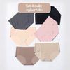 SET 4 quần lót su xuất Hàn, Nhật / / MÀU NGẪU NHIÊN ( B59 )