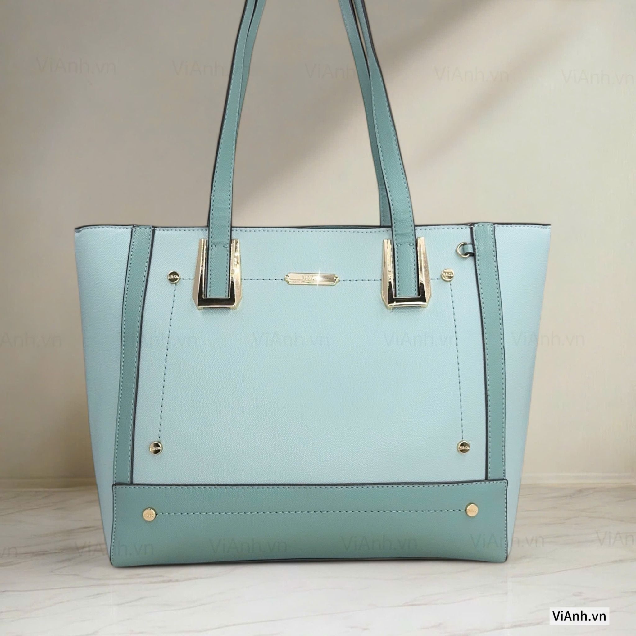 Túi Totebag XK1016 phom cánh dơi khoác vai H16 / m40 đ32 c29 / XANH
