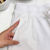 Bộ mặc nhà thun gân chữ thêu A5880 // TRẮNG ( B80 )