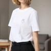 Áo thun A25 thêu thỏ cotton A5925 / XÁM