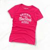 Áo thun ( A45 ) cotton thêu A5945 / HỒNG ĐẬM