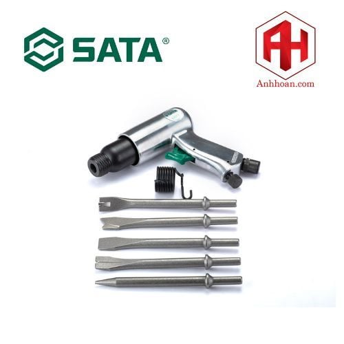 Bộ máy đục khí nén 175*180*50mm Sata 02571