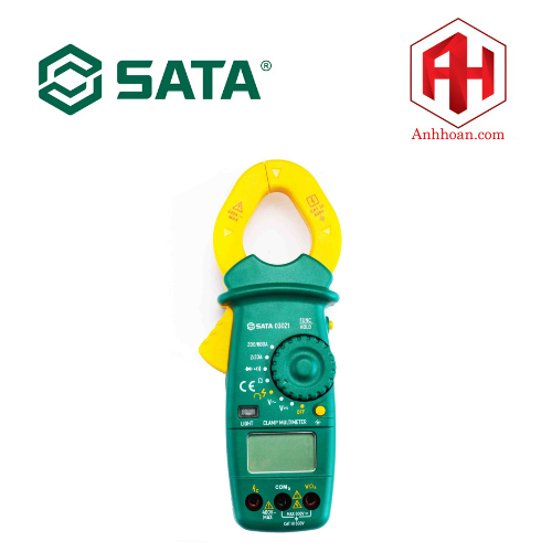 Đồng hồ đa năng dạng kẹp điện tử 600A SATA 03021