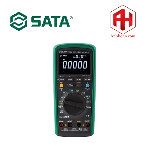 Đồng hồ vạn năng True RMS thông minh 10A SATA 03075