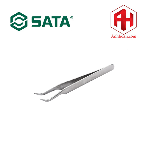 Nhíp mũi nhọn cong 125mm SATA 03106