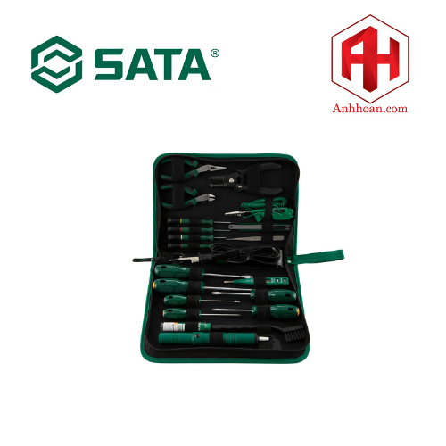 Bộ dụng cụ sửa chữa điện  22 chi tiết SATA 03720