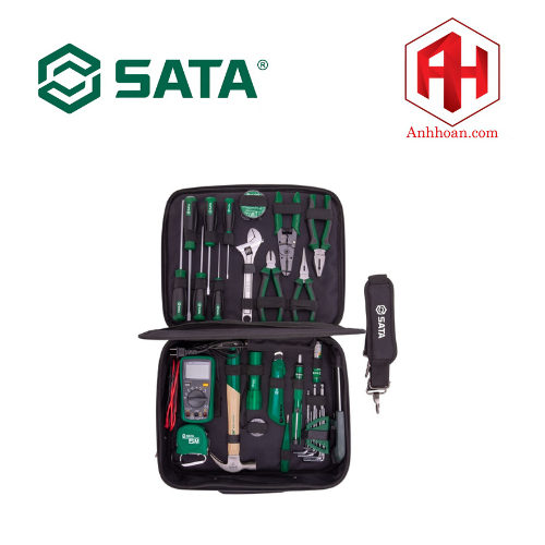 Bộ dụng cụ bảo trì điện  32 chi tiết SATA 03795