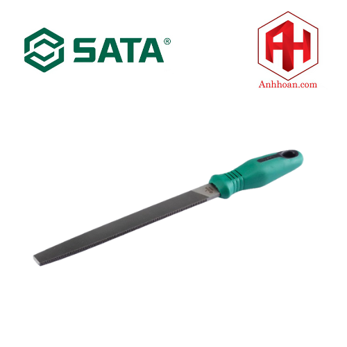 Dũa kim loại dẹp răng mịn 6" SATA 03919