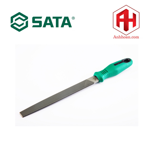 Dũa kim loại dẹp răng mịn 10" SATA 03921