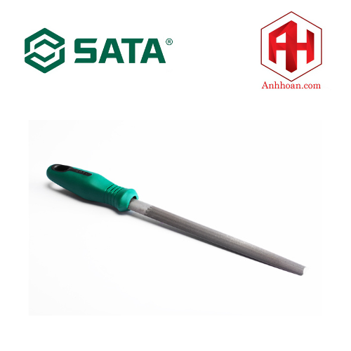 Dũa kim loại bán nguyệt răng vừa 6" SATA 03935