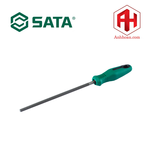 Dũa kim loại tròn răng loại mịn 8" SATA 03972
