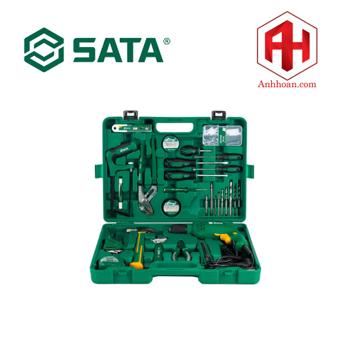 Bộ dụng cụ xây dựng 58 chi tiết  SATA 05156