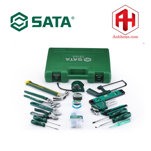 Bộ dụng cụ sửa chữa ống cầm tay  25 cái SATA 05165