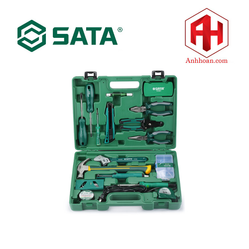 Bộ dụng cụ sửa chữa bảo trì thiết bị điện 28 chi tiết SATA 05166