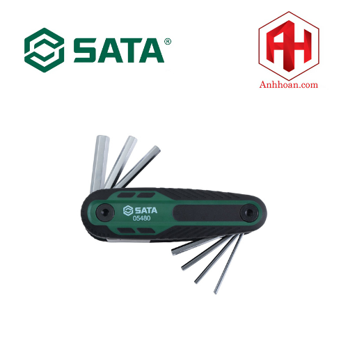 Bộ lục giác gập 8 chi tiết SATA 05480