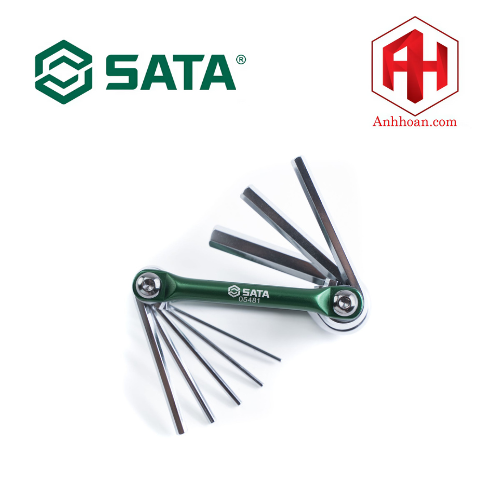 Bộ lục giác gập 8 chi tiết SATA 05481
