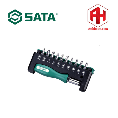 Bộ tuốc nơ vít 10 chi tiết SATA 05487