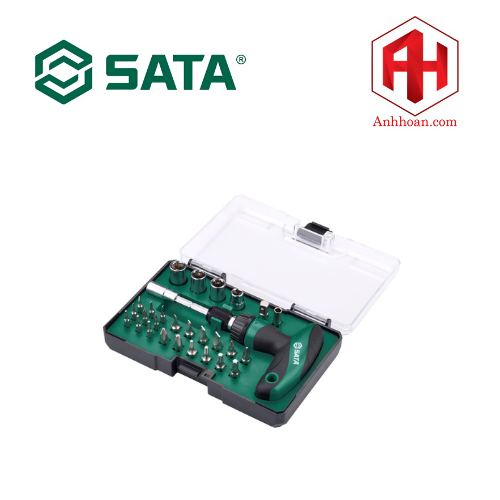 Bộ tuốc nơ vít đa năng 29 chi tiết SATA 05493