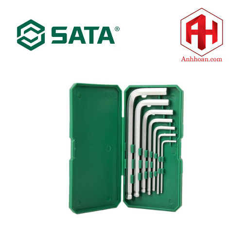 Bộ lục giác đầu bi 17 chi tiết SATA 05561