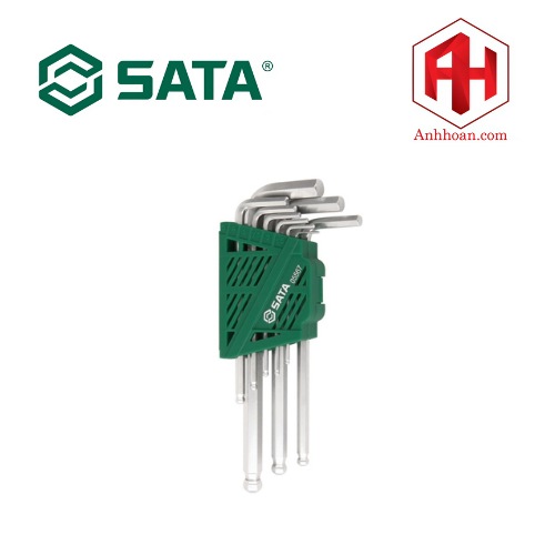 Bộ lục giác bi loại dài 9 chi tiết SATA 05567