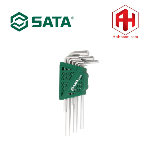 Bộ lục giác loại dài 9 chi tiết SATA 05568