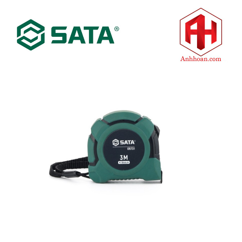 Thước dây chia vạch 2 mặt 16x3000mm SATA 05731