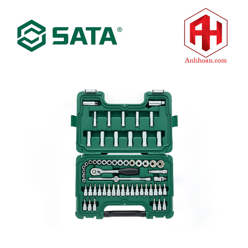 Bộ tuýp cần siết tự động SATA 3/8" 60 chi tiết 09004