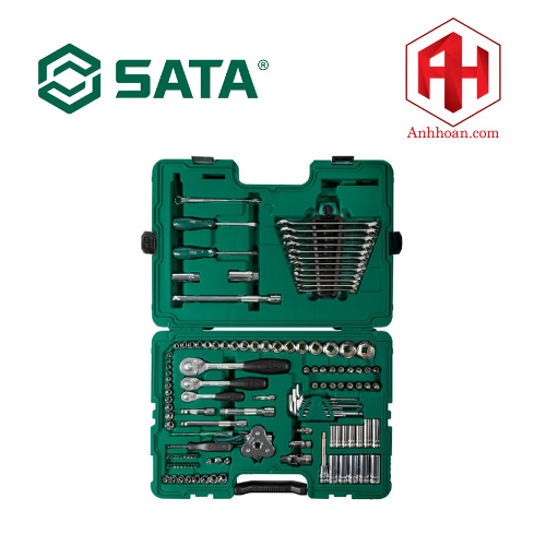 Bộ dụng cụ bảo trì Ôtô 1/2inch SATA 1 bộ 128 cái 09014A