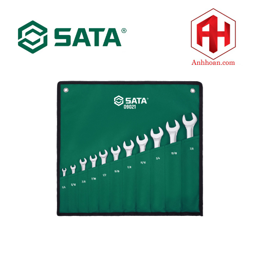 Bộ cờ lê 2 đầu FP S.A.E SATA 1 bộ 11 cái 09021