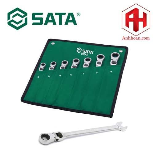 Bộ vòng miệng tự động lắc léo 7 chi tiết SATA 09043