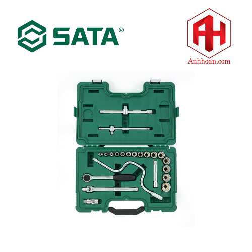 Bộ đầu cờ lê S.A.E SATA 1/2inch 1 bộ 22 cái 09088