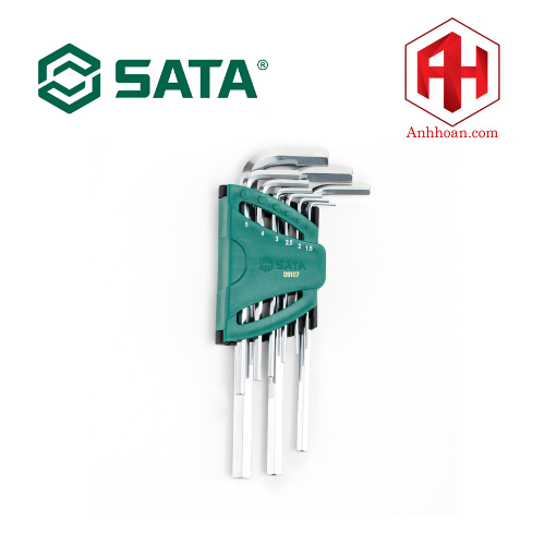 Bộ lục giác hình chữ L 1 bộ 9 chi tiết 09107