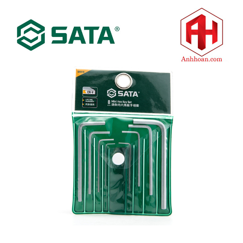 Bộ cờ lê tay cầm chữ T 1bộ 8 cái SATA 09119
