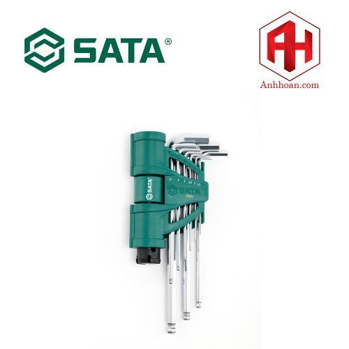 Bộ lục giác bi 9 chi tiết SATA 09124