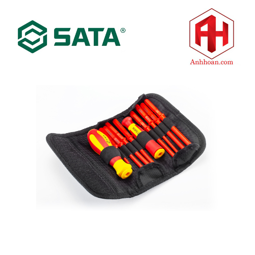 Bộ tua vít VDE 1000V 10 chi tiết SATA 09304
