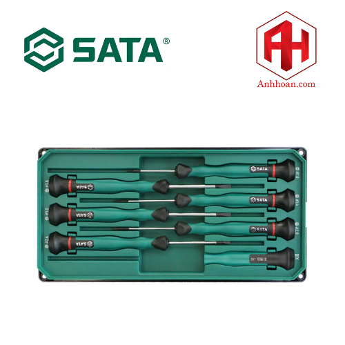 Bộ tuốc nơ vít nhỏ 1đầu dẹp SATA 1 bộ 6 cái 09311