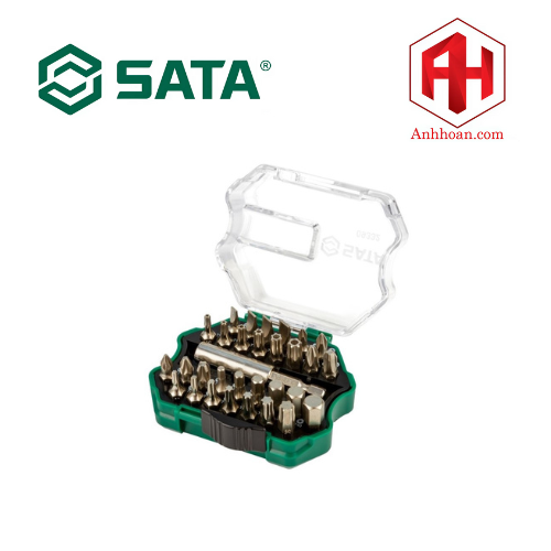 Bộ mũi tua vít đa năng 1/4"  31 chi tiết SATA 09332