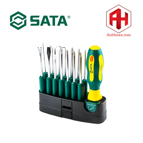 Bộ tuốc nơ vít có thể thay thế SATA 1 bộ 16 cái 09346