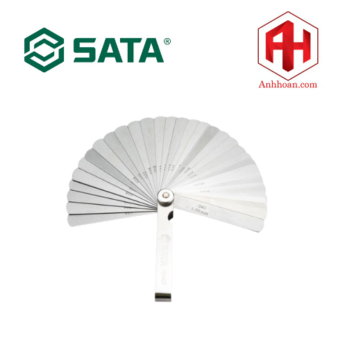 Bộ thước lá 32 chi tiết 0,02 - 1mm SATA 09407