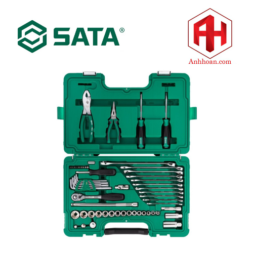 Bộ dụng cụ sửa chữa ô tô SATA 1 bộ 59 cái 09509